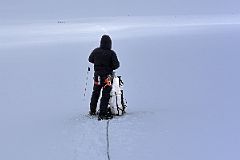 02C Rest Break With Guide Josh Hoeschen And Dave Hahns Expedition Ahead In The Jacobson Valley On Mount Vinson Summit Day.jpg